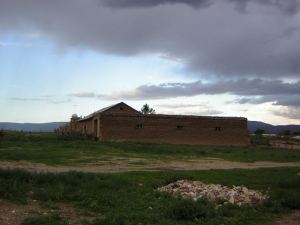 Temósachi bajo la lluvia
